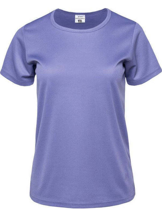 Women's T-shirt Fast Drying Blue