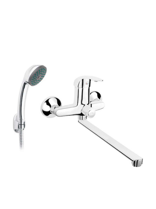 Ferro Mixing Shower Faucet Complete Set