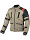 Macna Higera Men Riding Jacket Softshell 4 Seasons Waterproof Sand Black