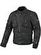 Macna Higera Ανδρικό Μπουφάν Μηχανής Softshell 4 Εποχών Αδιάβροχο Μαύρο