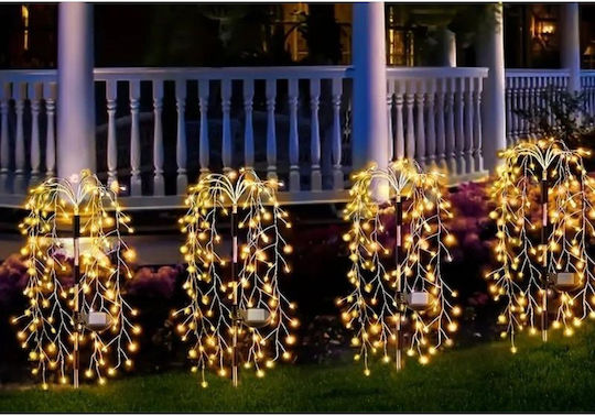 Saska Garden Ηλιακό Φωτιστικό Θερμό Λευκό με Αισθητήρα Κίνησης