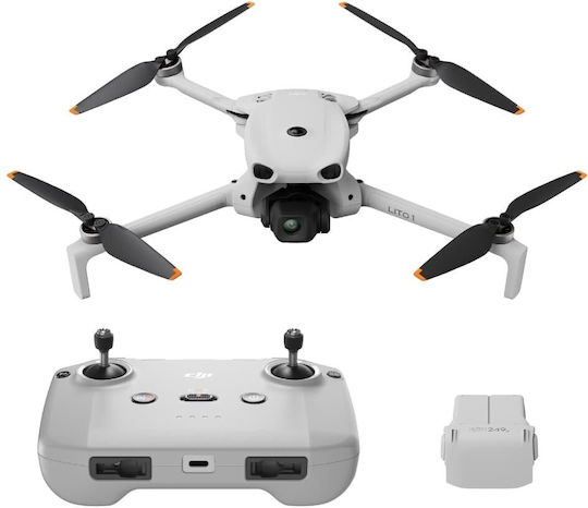 DJI Lito 1 (Стандартно) Мини Дрон 2,4 GHz / 5.2 GHz / 5,8 GHz с 4K Камера 60fps Съвместим с FPV Очила