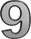 Self-adhesive Number "9" 4 Cm Preventa