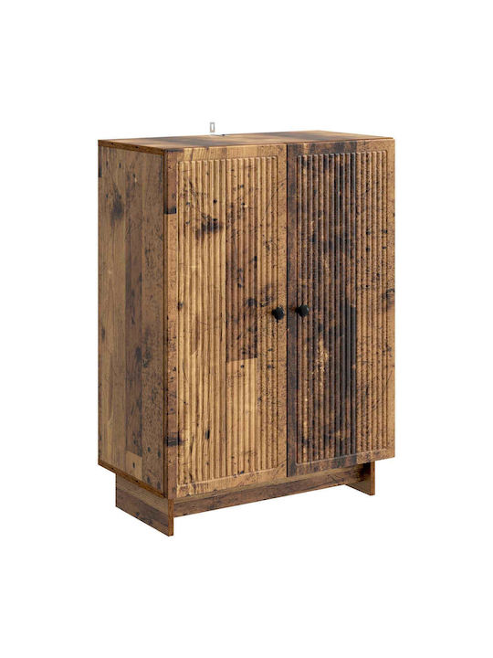 Sideboard from Wood & Metal Aged Wood 66x34.5x90cm