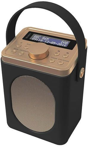 Majority Shelford Tischplatte Radio mit Batterie DAB+ mit USB Schwarz