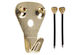 Lux Tools Frame Hooks Bronze 2 Pieces