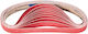 Ceramic Grit Sanding Belt 20x520mm Grit 120 Co-...