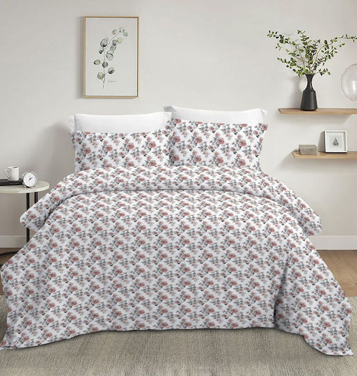Olia Home Σετ Σεντόνια Υπέρδιπλα 240x260εκ. Μαύρο (4τμχ)