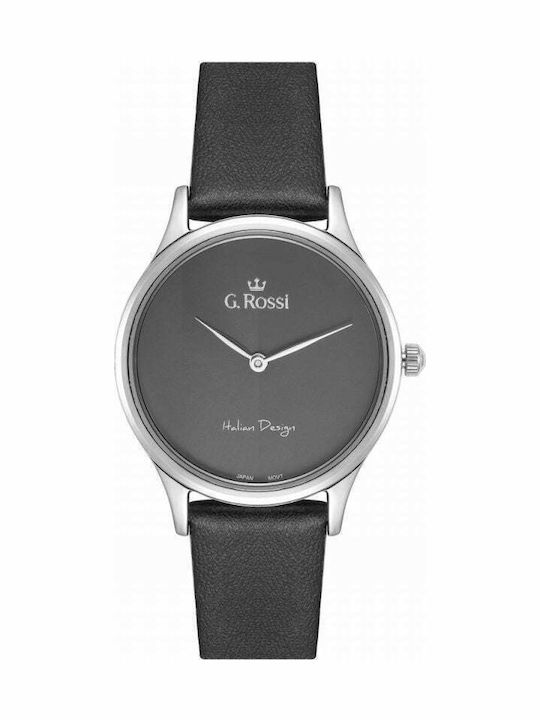 G.Rossi Battery Watch with Rubber Strap