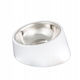 Barry King Stainless Steel Food Bowl for Dog & Cat with Stand 240ml in White Color