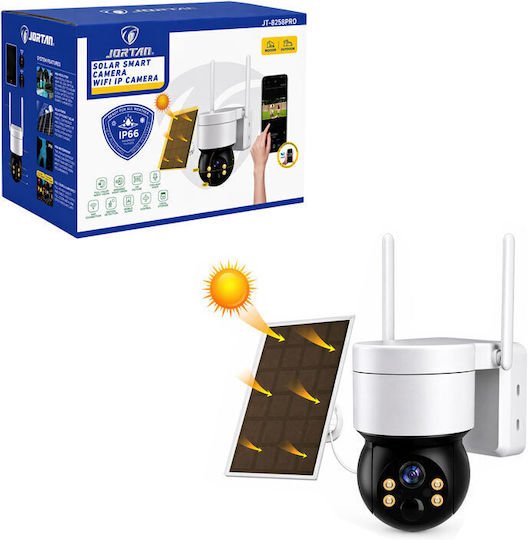 Jortan JT-8258PRO IP Κάμερα Παρακολούθησης Wi-Fi Αδιάβροχη Μπαταρίας
