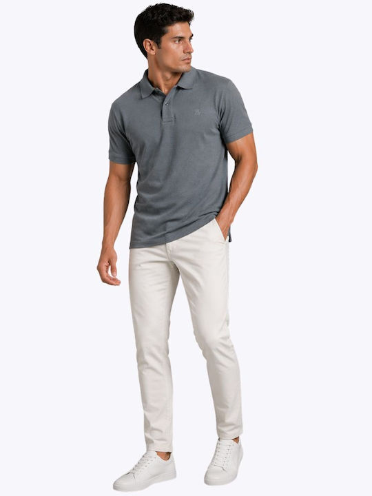 American Stars Polo Herrenblusen Gray