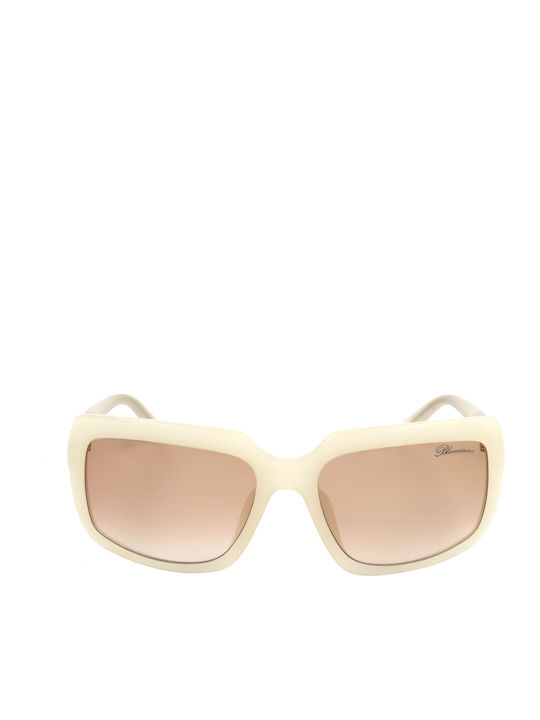 Blumarine Women Sunglasses with Beige Frame SBM804 09XL