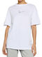 Bluza Damă Oversized Tricou Alb