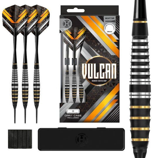 Harrows Vulcan Steeltip Дартс Черни