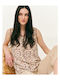 Women's Sleeveless Blouse Chocolate