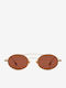 Projekt Produkt Unisex Sunglasses with Gold Metallic Frame 476439