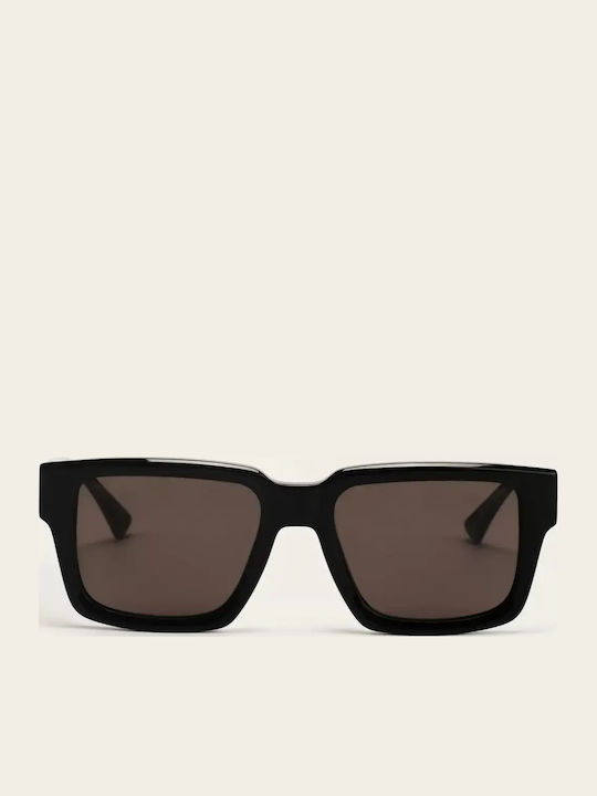Zeus & Dione Kos Unisex Sonnenbrillen mit Schwarzem Horn umrandetem Rahmen 501680
