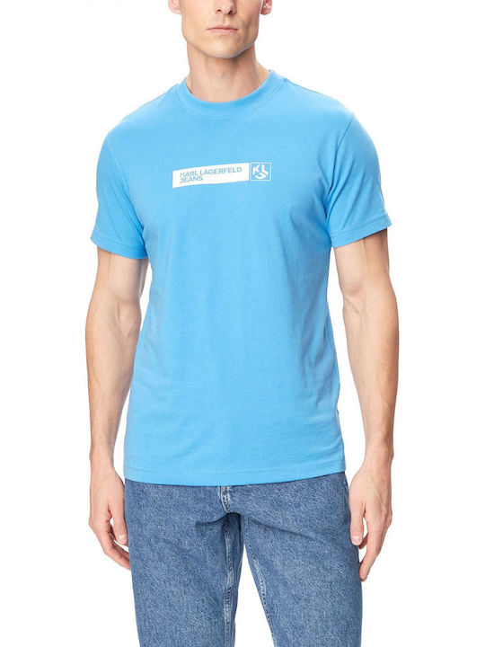 Karl Lagerfeld T-shirt Azure Μπλε