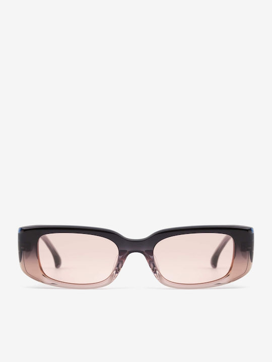 Projekt Produkt Men's Sunglasses with Purple Horn-Rimmed Frame 476401