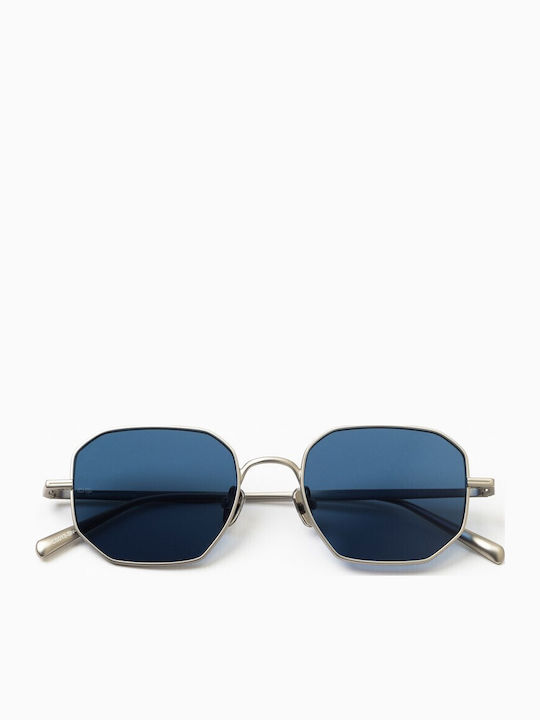Common Sense Men's Sunglasses with Silver Metallic Frame and Mirror Lens 473473