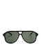 Faos Men's Sunglasses with Black Horn-Rimmed Frame 501899