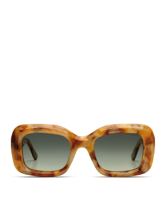 Komono Men's Sunglasses with Brown Horn-Rimmed Frame KOM-S10651