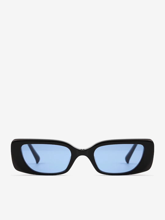 Projekt Produkt Men's Sunglasses with Black Horn-Rimmed Frame 476403