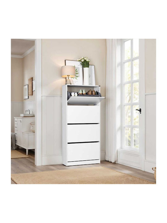 Holz Schuhorganisator Flat Duo 73x26x157cm