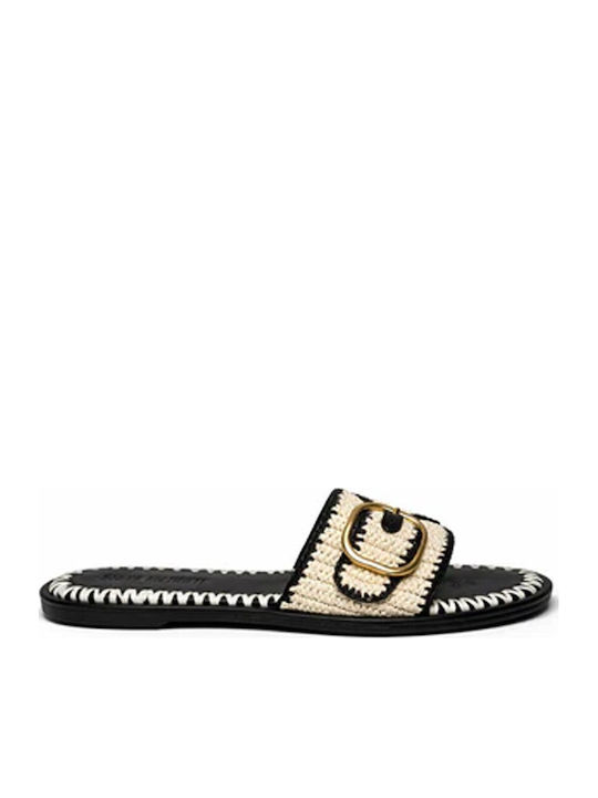 Steve Madden Γυναικεία Σανδάλια Μαύρα