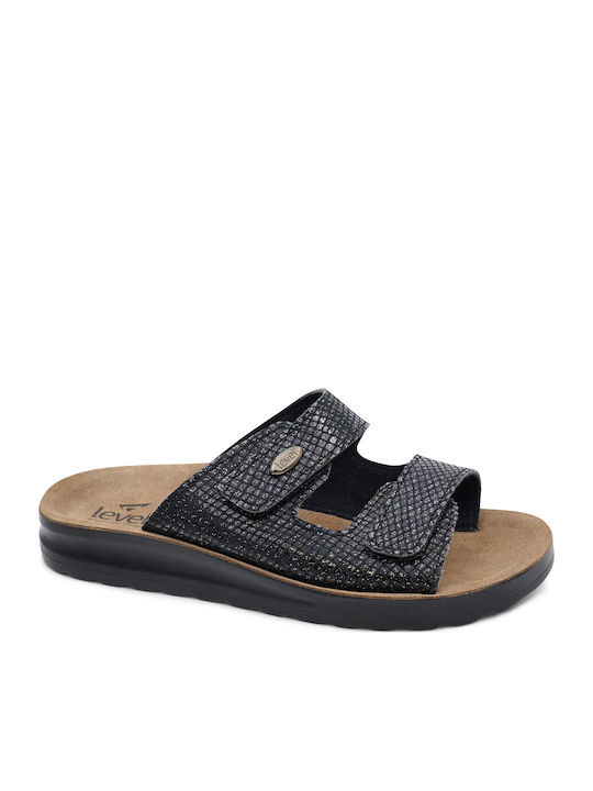 Leather Women's Anatomic Sandals Black