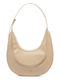 Damentasche Schulter Beige