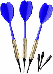 Best Sporting Plastic Βελάκια 3 Τεμ Best Sporting Blue 12563307 5902431050195