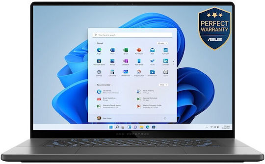 Asus ROG Zephyrus G16 16" OLED QHD+ 240Hz (Seria Ryzen AI 300-350/32GB/2TB SSD/GeForce RTX 5070/Windows 11 Pro) (Tastatură International English)