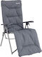 Outwell Scaun de Plajă Gri 23x32x101 cm