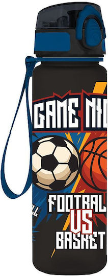 Must Team Kinder Trinkflasche Thema Fußball Basketball 670ml
