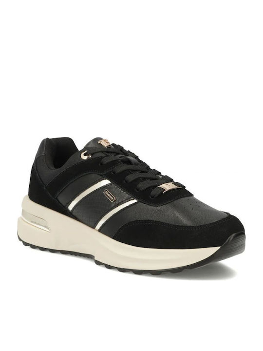 Filippo Flatforms Sneakers Μαύρα