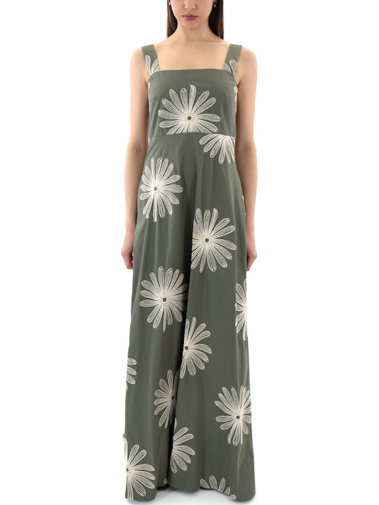 Moutaki Damenkleid Ganztägig Khaki