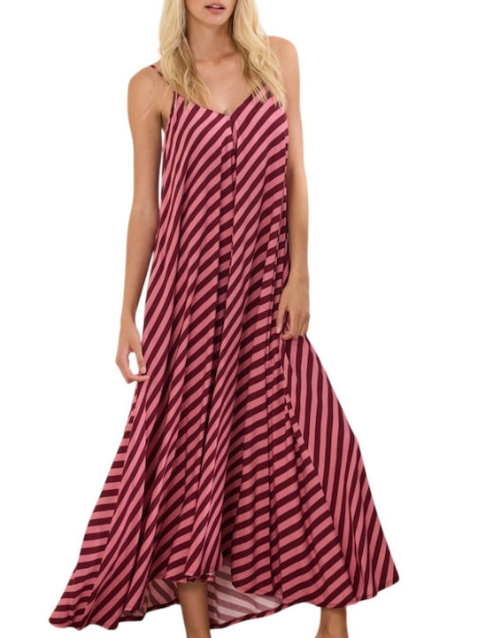 Summer Midi Dress Sangria