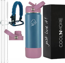 Cool'NMore Stainless Steel Thermos Bottle BPA F...