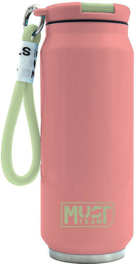 Diakakis Diakakis Thermosflasche Rostfreier Stahl / Aluminium BPA-frei 500ml Rosa