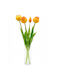 Bouquet of Orange Peonies 39cm Saska Garden