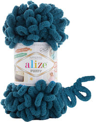 Νήμα Πλέξιμο Alize Puffy 646 Πρωσικο Μπλε 100gr 9m