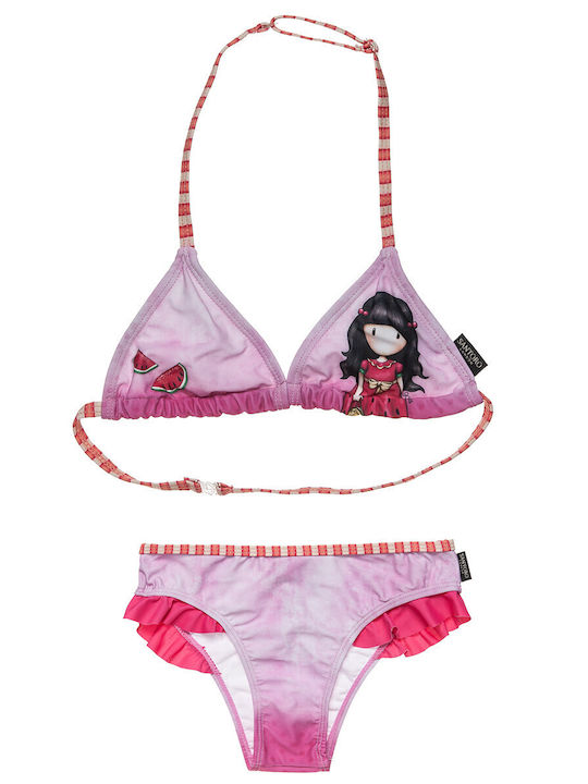 Santoro Costum de Baie pentru Copii Bikini Fuchsia
