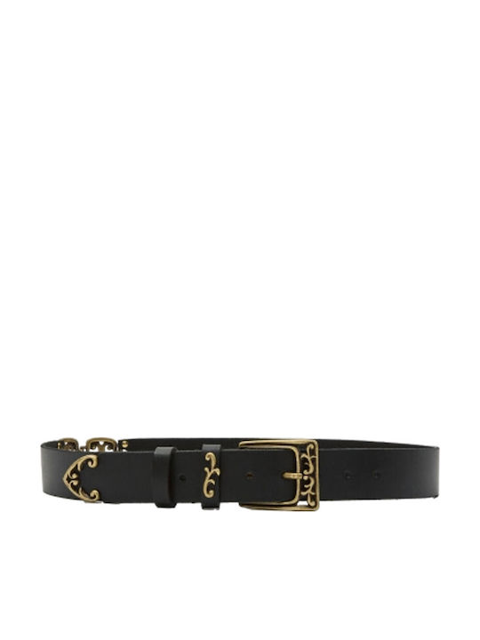 Leather Women's Black Belt