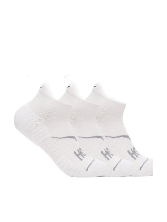 HOKA Running Sportsocken Weiße 3 Paare