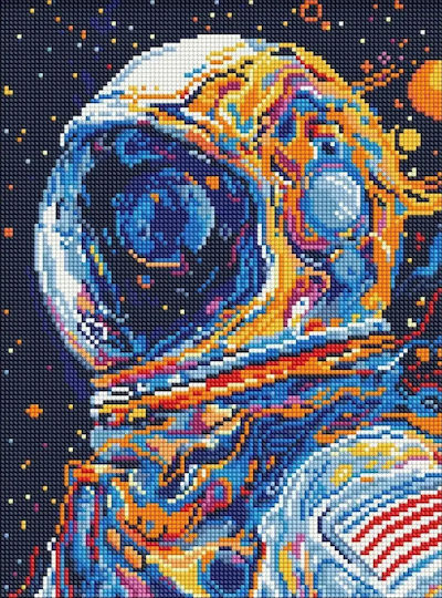 Диамантено Мозайка Поглед Вечността 30x40
