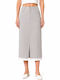 Midi Skirt Gray SL-22547JJ-26SK-Gray