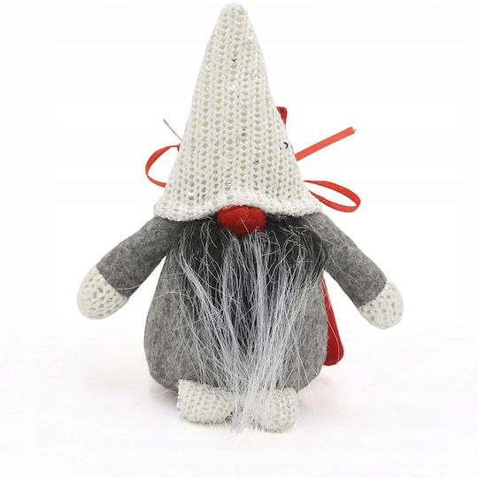 Dekorative Weihnachtsmann Roter Kunststoff 15x12x9cm