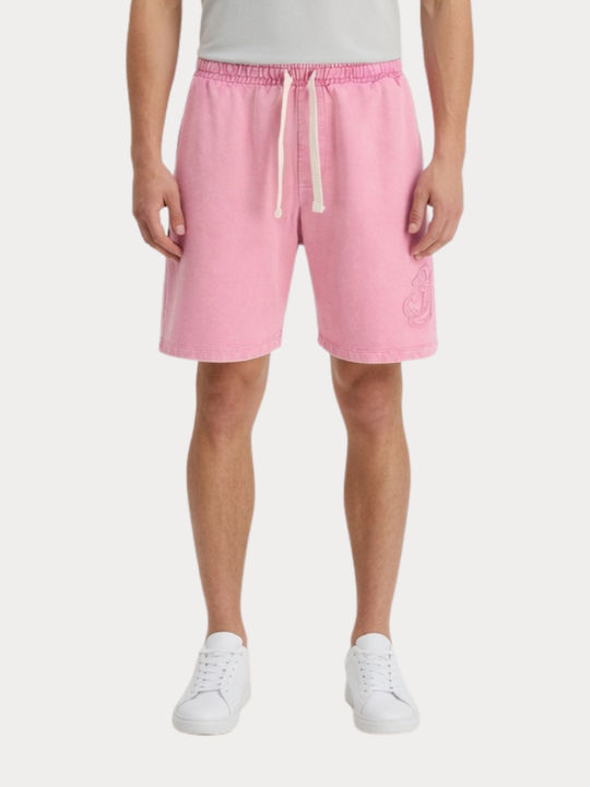 Jack & Jones Αθλητική Ανδρική Βερμούδα Ροζ